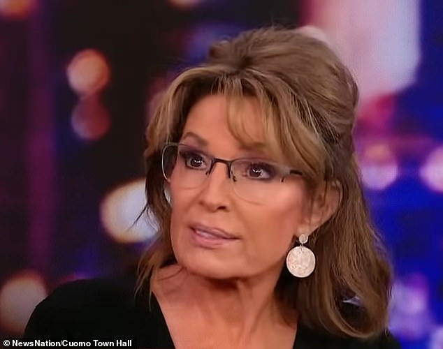 Sarah Palin had some strong words for those who took issue with her outfit last Wednesday — after appearing on NewsNation's 'Cuomo'