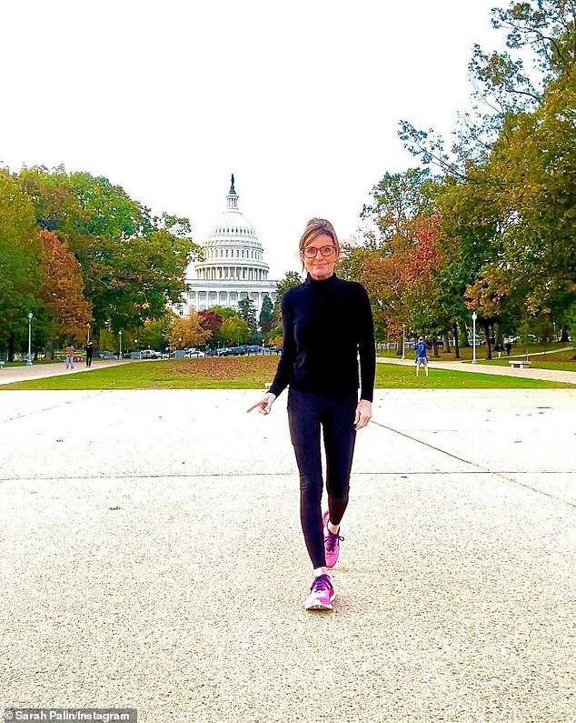 'Mother of MAGA' Sarah Palin shared a cryptic photo of herself in Washington DC after suggesting she was unhappy about not being included in Donald Trump's Cabinet picks