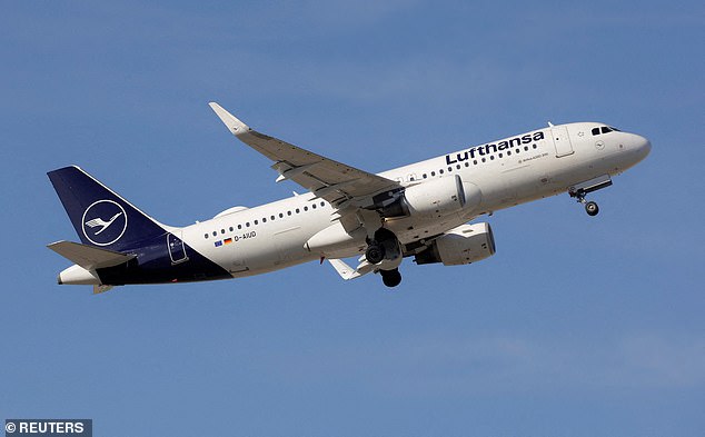 Eleven people have been injured after a Lufthansa flight from Buenos Aires to Frankfurt was hit by severe turbulence while traveling across the Atlantic Ocean (File Image)