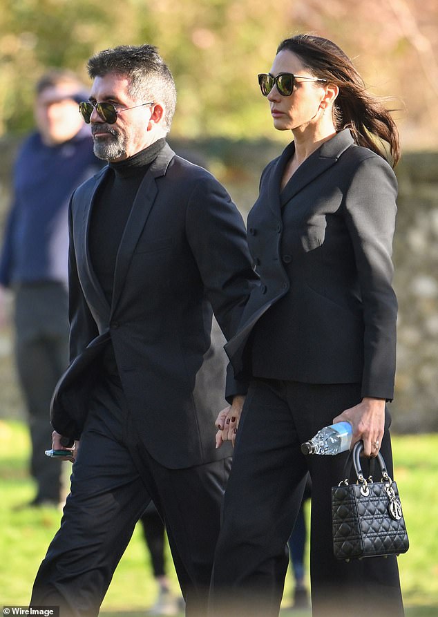 Simon Cowell has arrived for the funeral of One Direction star Liam Payne