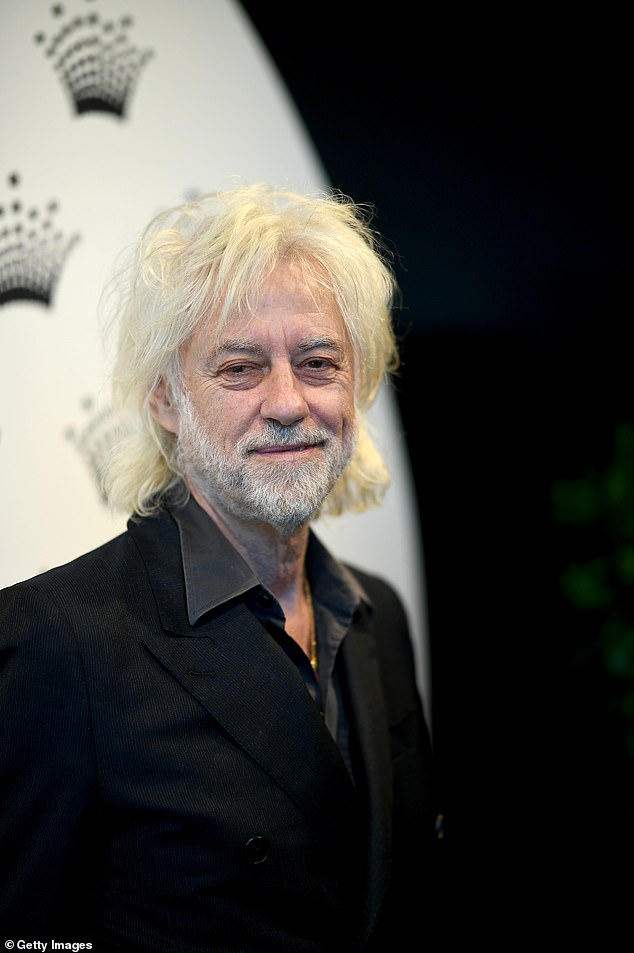 Sir Bob Geldof arrived at the Melbourne Cup Carnival on Tuesday. The Irish musician, 73, who is currently in Australia filming comedy film Zombie Plane, looked dapper as he arrived at Flemington Racecourse. Pictured