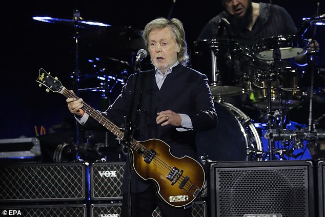 Sir Paul McCartney continued to put on a spectacular show as he took to the stage in Colombia as part of the South American leg of his Got Back Tour