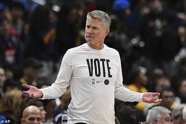 Steve Kerr made some sarcastic comments about Donald Trump's re-election