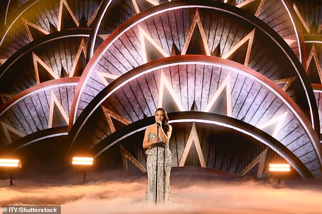 Two days earlier, Sydnie had given her fans a glimpse into her rehearsals for the breathtaking performance, describing the incredible event as 'the event she had been waiting for' and 'a dream come true'.