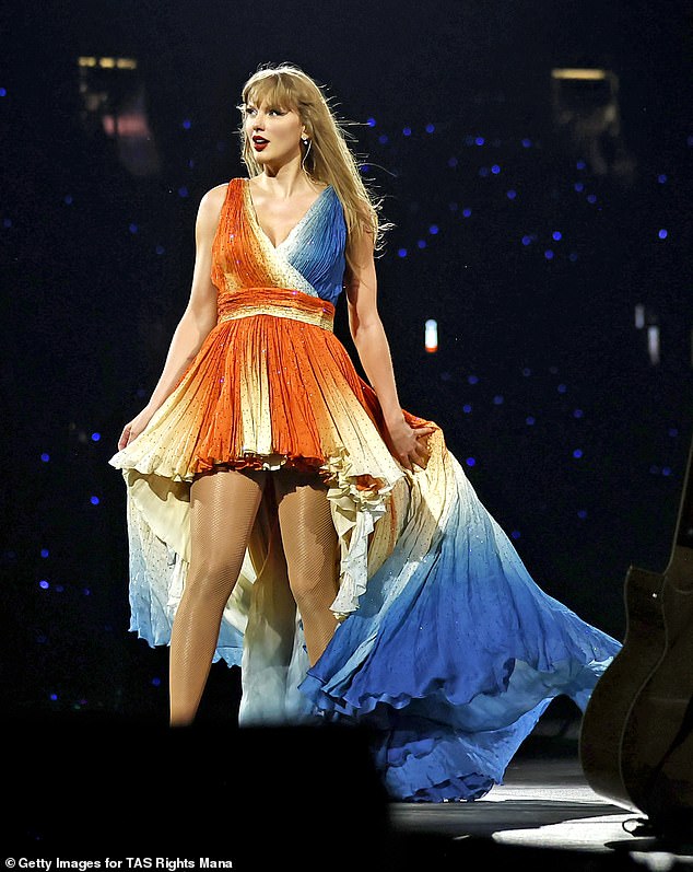 Taylor Swift's fans are convinced that a Reputation (Taylor's Version) album announcement is finally imminent. Speculation arose among enthusiastic Swift supporters after the superstar performed a surprise three-song mashup on the piano; pictured on November 14 in Toronto