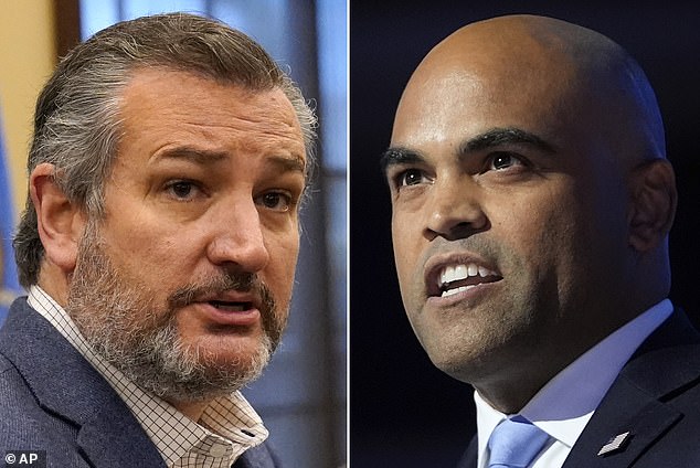 Sen. Ted Cruz, R-Texas, and Democratic opponent, Rep. Colin Allred, D-Texas