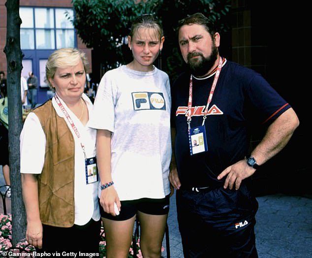 Speaking on Nova's Jase & Lauren, Jelena recalled how she feared for her life when she was just 17 years old due to Damir's abuse (she is pictured with her parents Damir and Ljiljana)