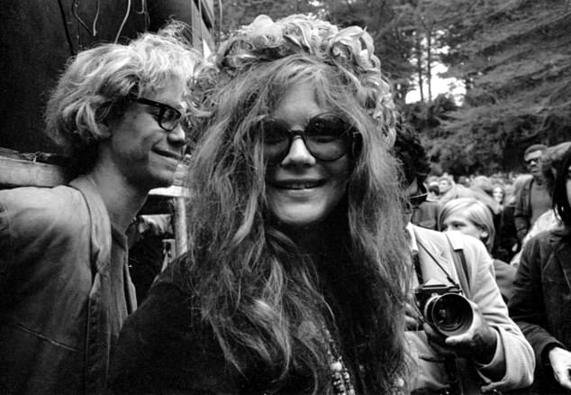 Unlucky members of the '27 Club' include Amy Winehouse, Jimi Hendrix, Kurt Cobain and Janis Joplin (pictured), who all died at the same young age