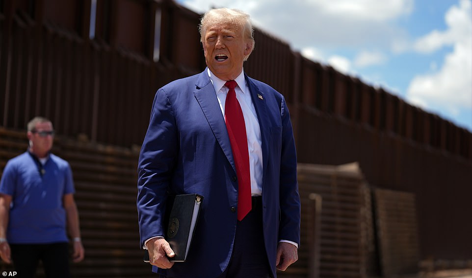 President-elect Donald Trump announced a major breakthrough in border talks, claiming that Mexican President Claudia Sheinbaum has promised to stop illegal migration to the US 