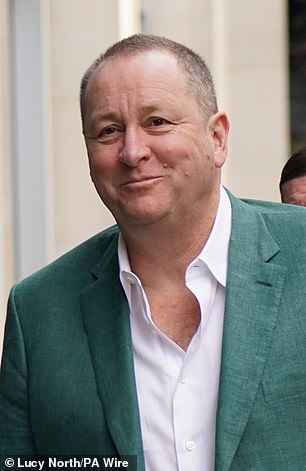 Fraser's founder Mike Ashley