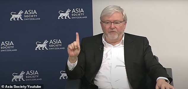 A newly surfaced lecture recorded in June 2022 for the Asia Society, where he was president, has now exposed how Mr Rudd never thought Donald Trump would ever return to power.