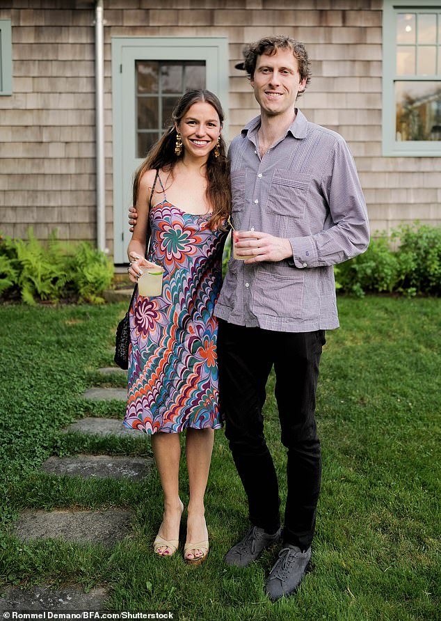 Henry McGowan is seen here last August at a summer party in the Hamptons. He was charged with murder earlier this week in connection with his father's death