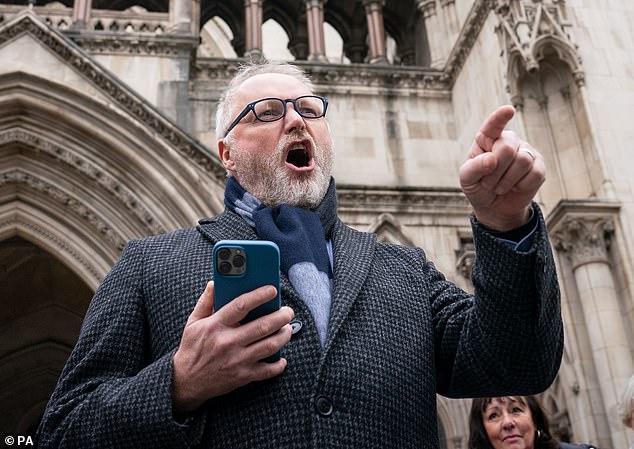 Former police officer Harry Miller was confronted by police after joking about identifying himself as a fish