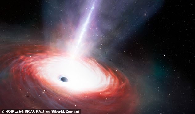 Scientists have found the hungriest black hole ever, absorbing matter at a speed 40 times the theoretical limit