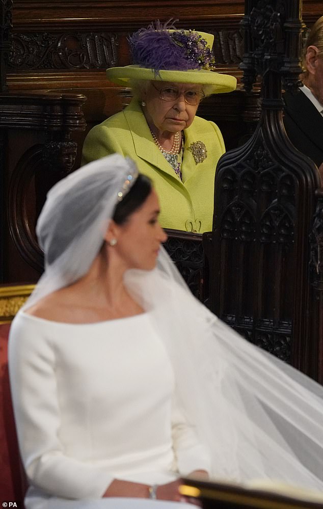 In the new YouTube show, Richard Eden said the moment the Queen and Meghan's relationship first showed cracks was after a row broke out over Meghan's wedding tiara