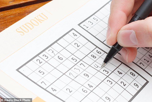 Mathematicians have discovered a secret pattern hidden in every Sudoku called the 'Phistomefel Ring', and experts say it could help you solve puzzles faster (file photo)