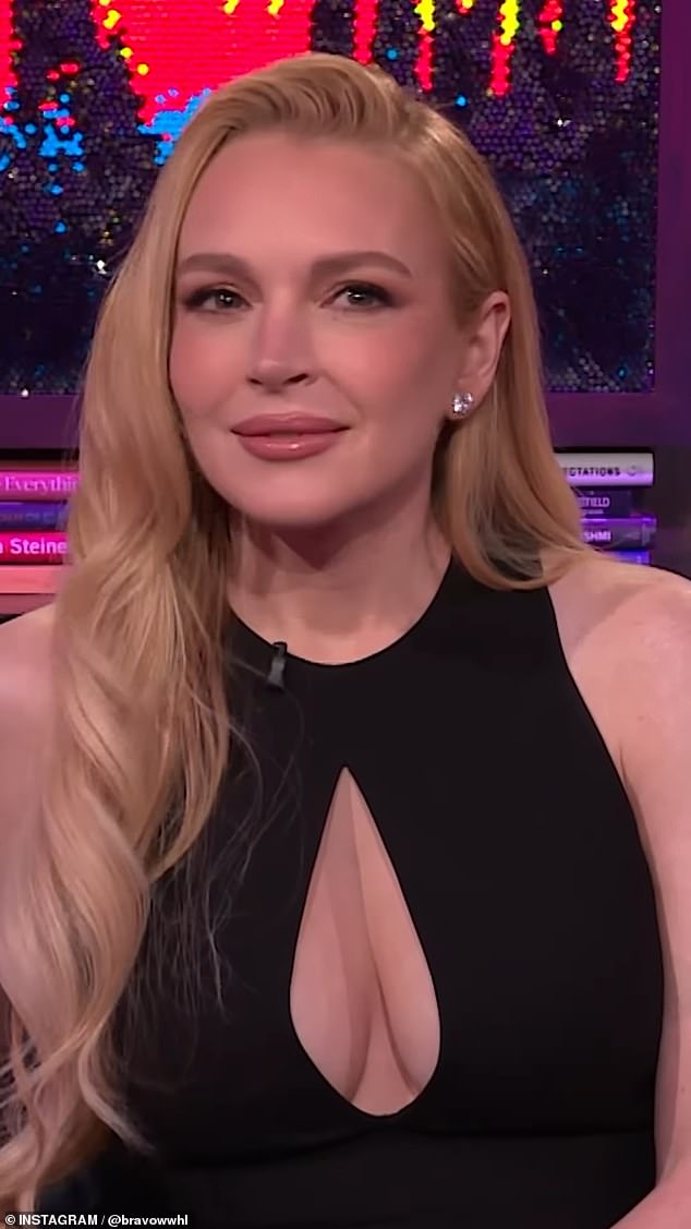 Fans noticed a change in Lindsay Lohan's 38-year-old face during her recent appearance on Watch What Happens Live With Andy Cohen