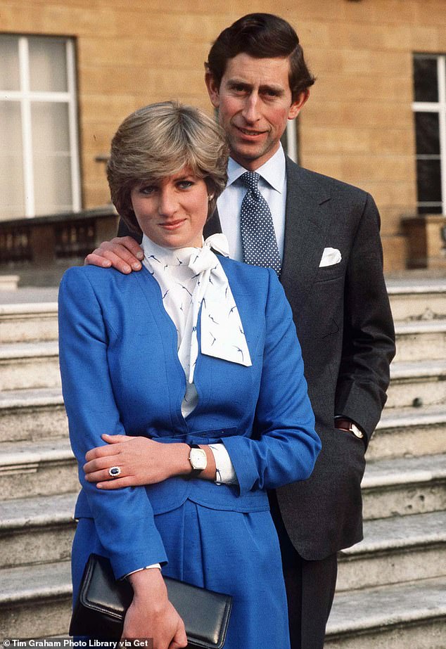 One of the most famous pieces of jewelry in history, the Garrard sapphire and diamond engagement ring, was purchased by Charles for Diana in 1981. It cost £28,000 and is now valued at over £300,000.