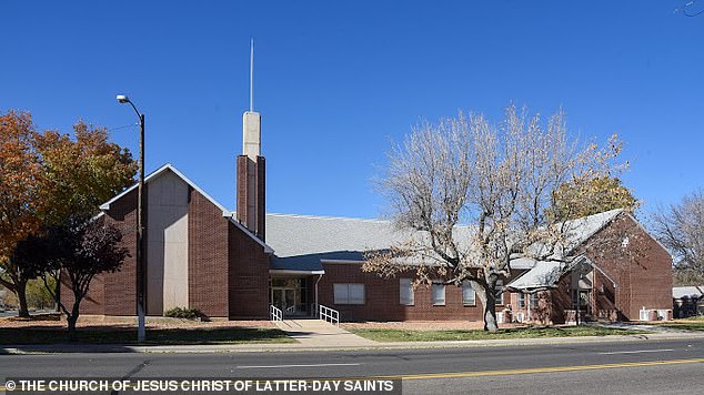 The children were believed to be living with the Fundamentalist Church of Latter-day Saints, a religious movement often compared to a cult for its involvement in various illegal activities, including child marriage, child abandonment, sexual assault and human trafficking. Pictured: The Church of Jesus Christ of Latter-day Saints in Fredonia, Arizona