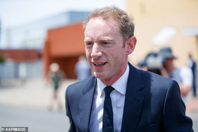 David Speirs was in court for the first time since a 'white powder scandal' saw him withdraw from the South Australian Liberal Party