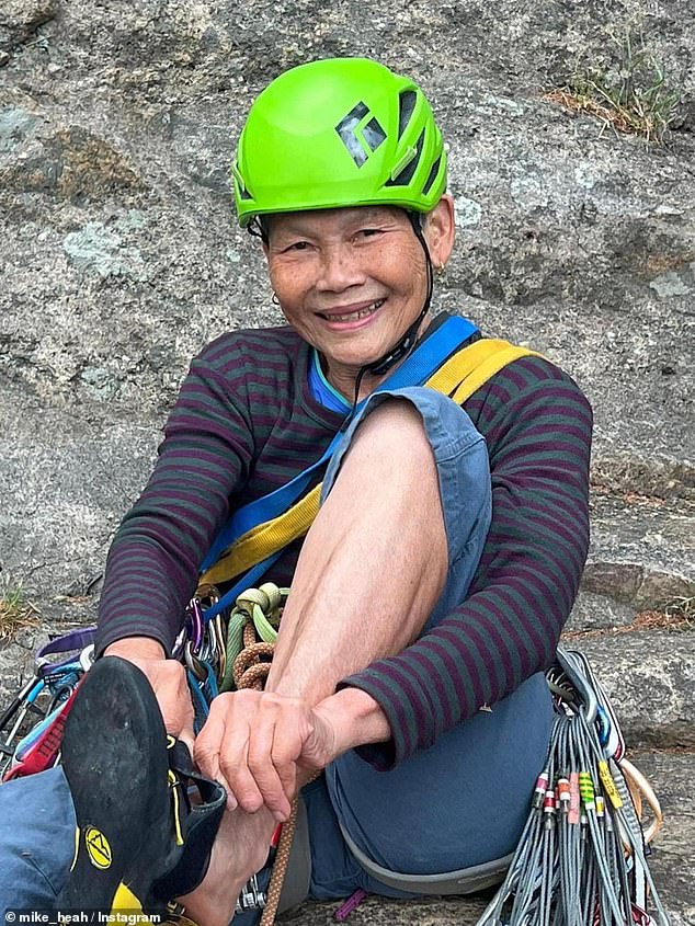 Lee Lee Heah (photo) suffered a fatal fall while climbing Mount Arapiles on Tuesday