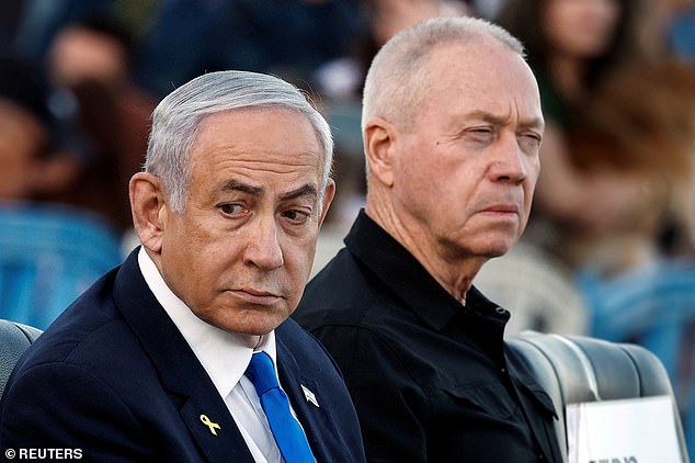 The ICC has taken dramatic action against Benjamin Netanyahu (left) and his ex-Defense Minister Yoav Gallant (right)