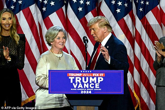 Donald Trump has announced that Susie Wiles will become his White House chief of staff