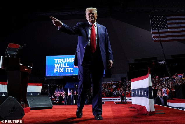 Donald Trump has swept all three of the “blue wall” swing states in the Midwest, Michigan, Pennsylvania and Wisconsin. The former president held his final rally before Election Day in Grand Rapids, Michigan, continuing a tradition dating back to his 2016 campaign.