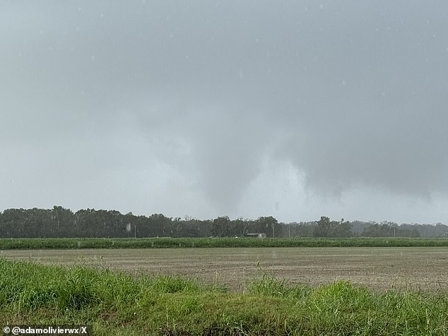 A tornado ripped through Louisiana on Tuesday morning, destroying homes and injuring at least two people