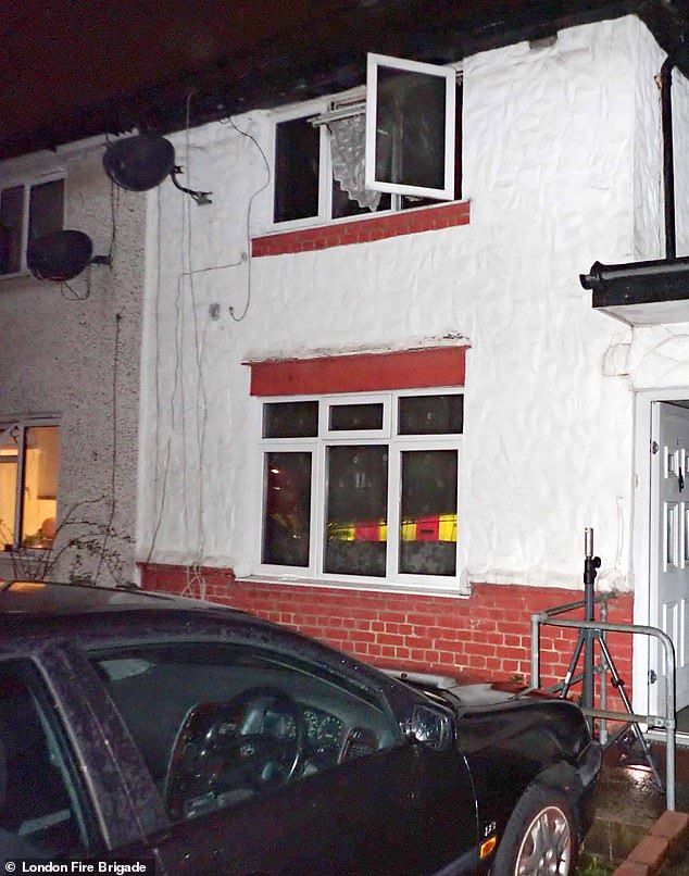 Pavan Bhatt lost his grandmother and uncle in March last year after an electrical fault in a Hotpoint tumble dryer caused a devastating fire at their north London home (pictured)