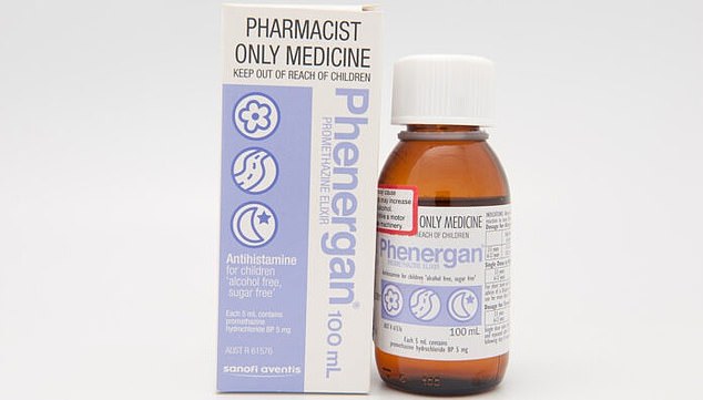 The Therapeutic Goods Administration (TGA) has issued a safety alert for the oral antihistamine Phenergan that should not be given to children under the age of six