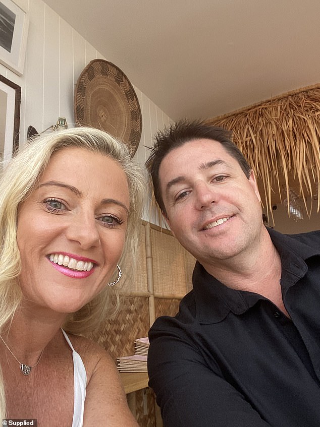 Adam Robinson (pictured right) and his wife Belinda (pictured left), who live in Sydney's Northern Beaches, have built an impressive property portfolio worth $6 million