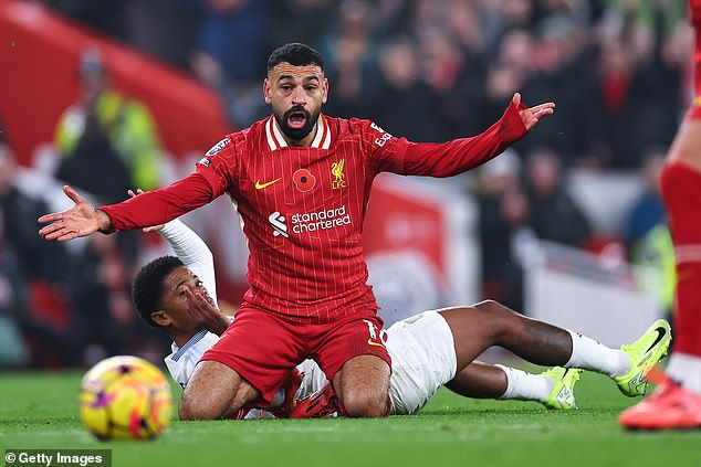 Mohamed Salah could leave Liverpool on a free transfer at the end of the season