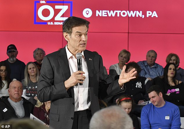 Mehmet Oz, TV celebrity and heart surgeon, campaigns for Senate in Pennsylvania in 2022