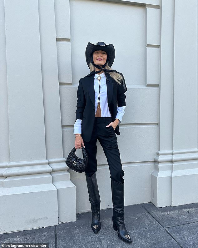 Emily Gurr rode to Derby Day in a chic take on the cowgirl aesthetic that left the expensive looks of many celebrity attendees in the dust