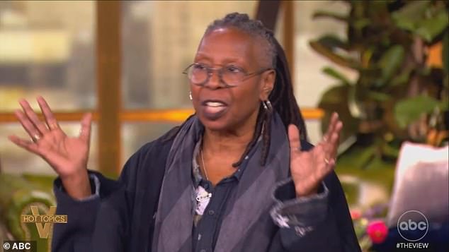 Whoopi Goldberg claimed she and her family were going through a tough time on The View this week, and was mocked for describing herself as 'working class American' despite having a huge fortune