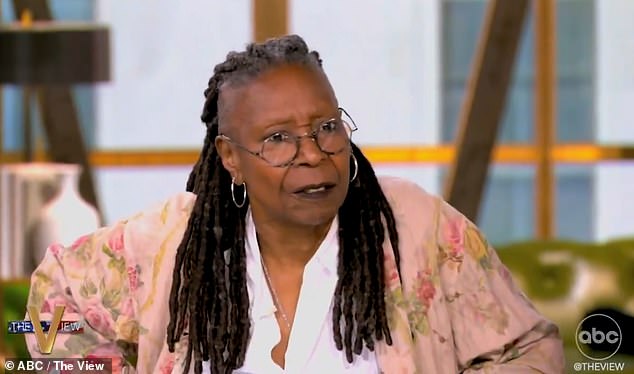 Whoopi Goldberg, 68, has refused to say Trump's name on The View since he first took office in 2016 and made it clear on the talk show yesterday that 