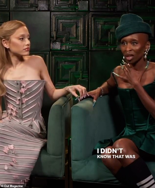 Fans of the highly anticipated 'Wicked' movie are left stunned by an 'awkward' interview with the two stars