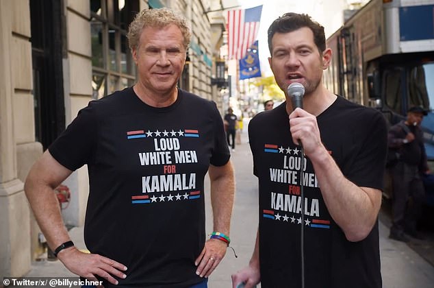 Last week, Ferrell teamed up with comedian Billy Eichner as part of a last-ditch effort to gain votes for the Harris campaign, with the videos racking up more than 100 million views to date.