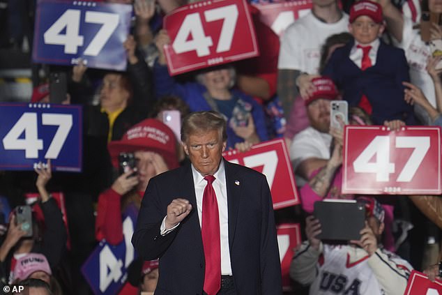 Donald Trump was in a rare reflective mode on Friday evening as he told his supporters that his campaign rallies were now coming to an end as Election Day approached.