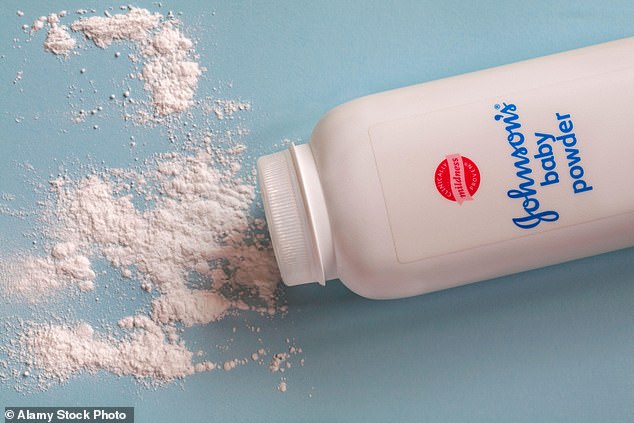 Baby powder with talc is no longer available in UK supermarkets... instead you'll find products made with cornstarch, a white powder extracted from corn kernels