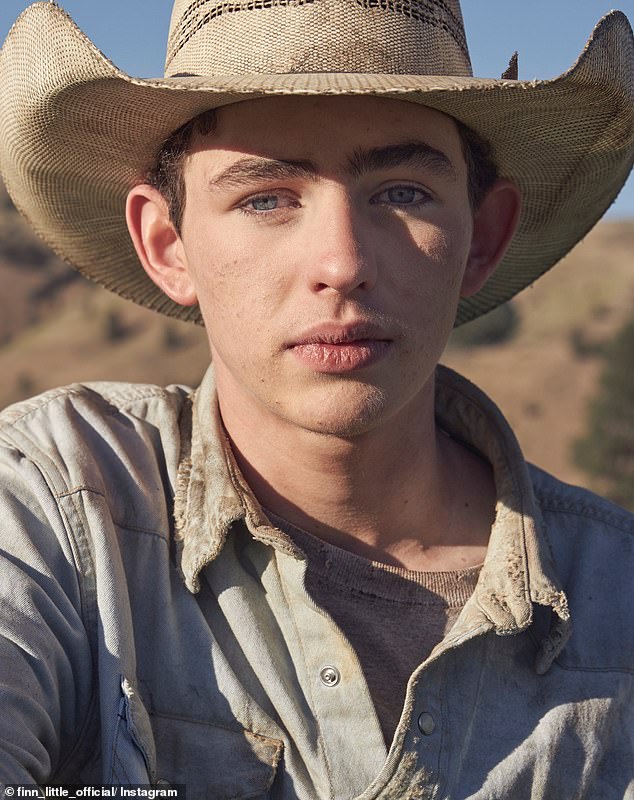 The series stars Brisbane-born actor Finn Little, who plays Rip and Beth's 'adopted' son Carter.