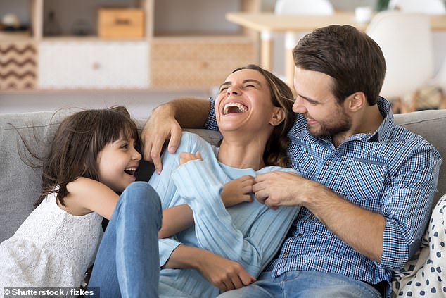 There's nothing like that laugh you let out when you're tickled. Now experts have confirmed that cries caused by tickling really do sound recognisably different from other types of giggles (stock image)