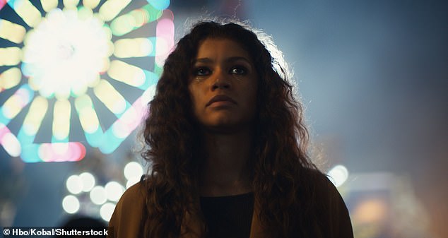 Zendaya, 28, has received critical acclaim for her roles in Dune, Spider-Man and Euphoria (pictured), winning two Best Actress Emmys for