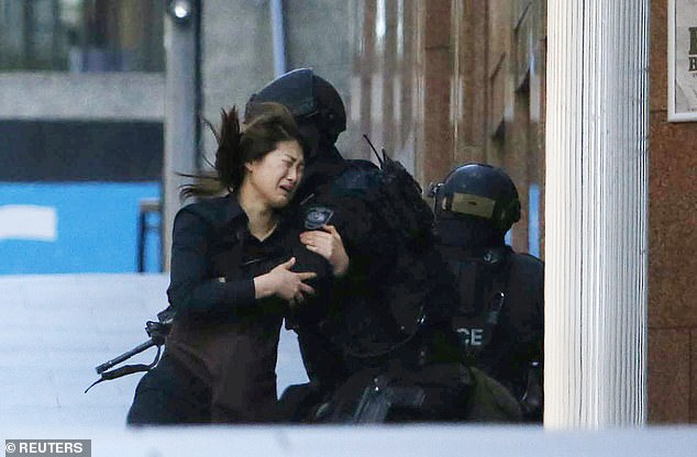 A number of hostages fled the Lindt Cafe before the tactical response team stormed the cafe