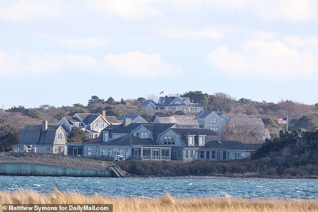 David Rubenstein's 4,000-foot-high house where the Bidens stay