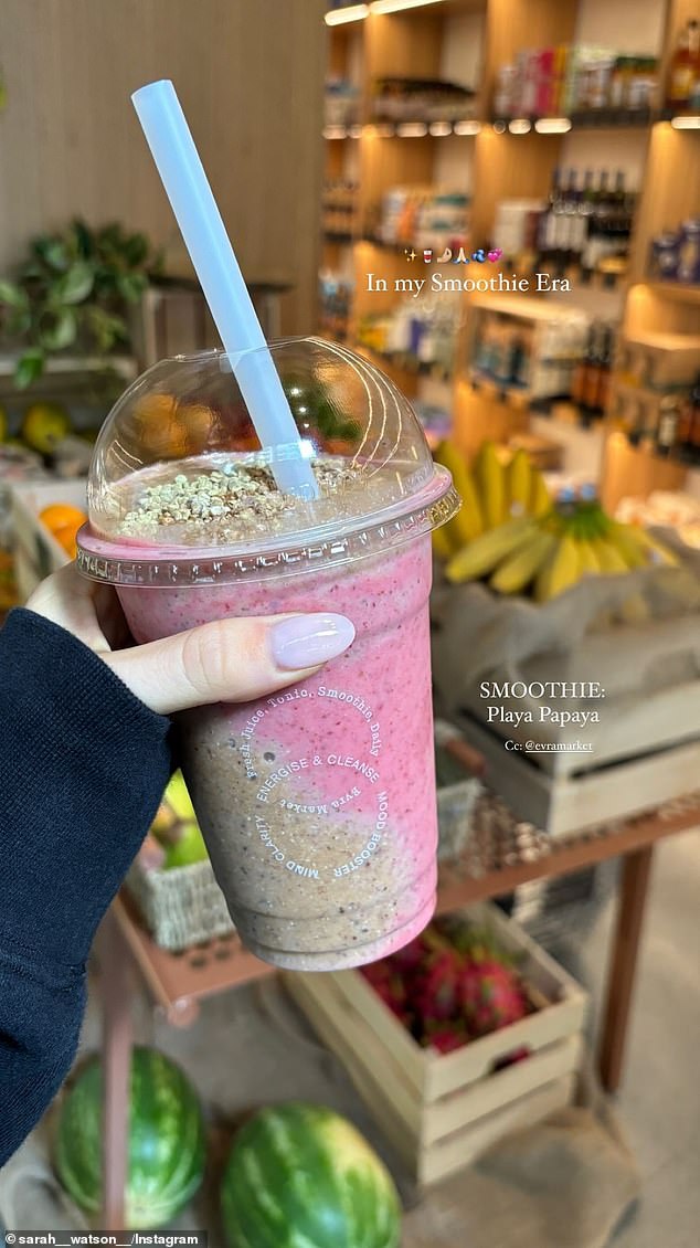 Among the fan favorites in the first week were the $17 range of smoothies (pictured), which many influencers are already raving about