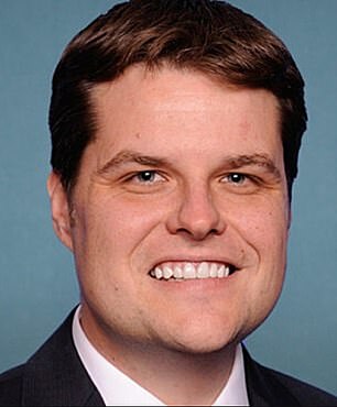 Matt Gaetz pictured in 2018