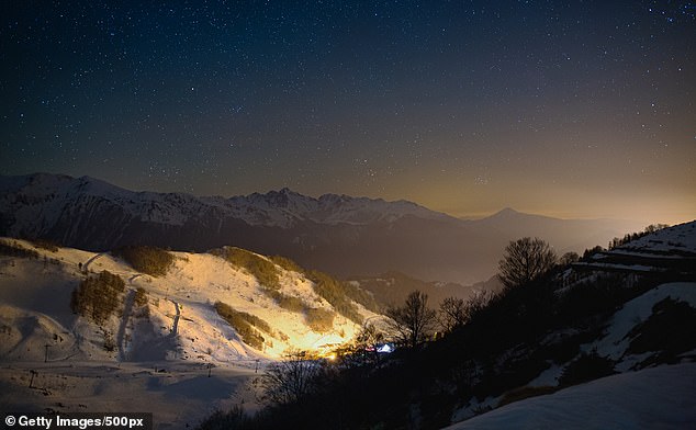 The Porté-Puymorens ski area in the Pyrenees, near Andorra, close to the place where the accident took place