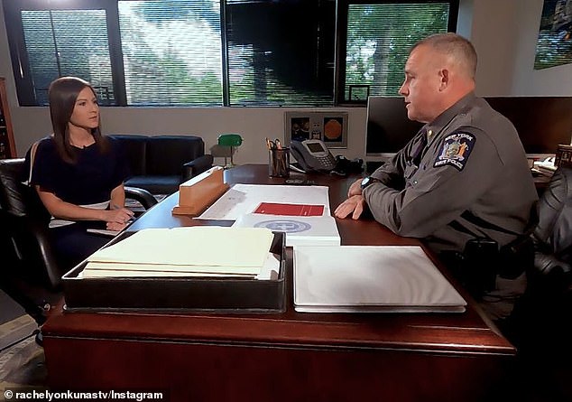 Fired News12 Long Island reporter Rachel Yonkunas interviewed NYS Police Major Steve Udice about the Gilgo Beach murders